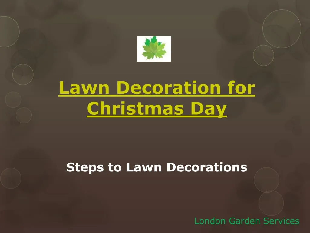 lawn decoration for christmas day steps to lawn decorations