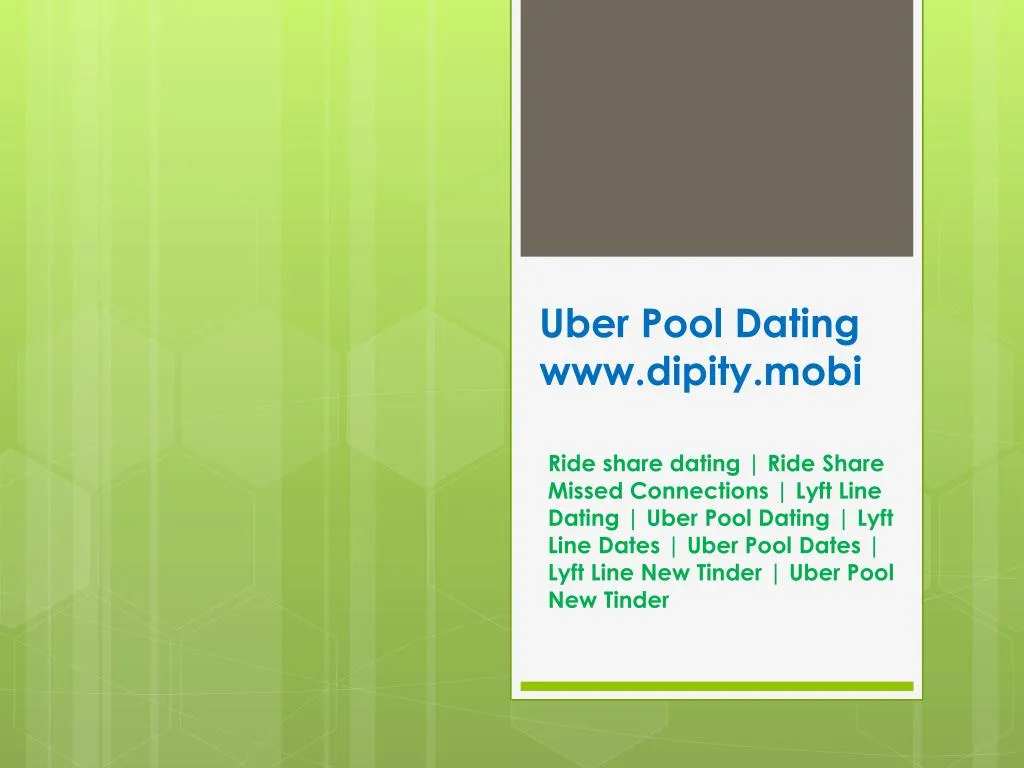 uber pool dating www dipity mobi