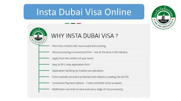 How to Apply Dubai Visa Online at Instadubaivisa.com