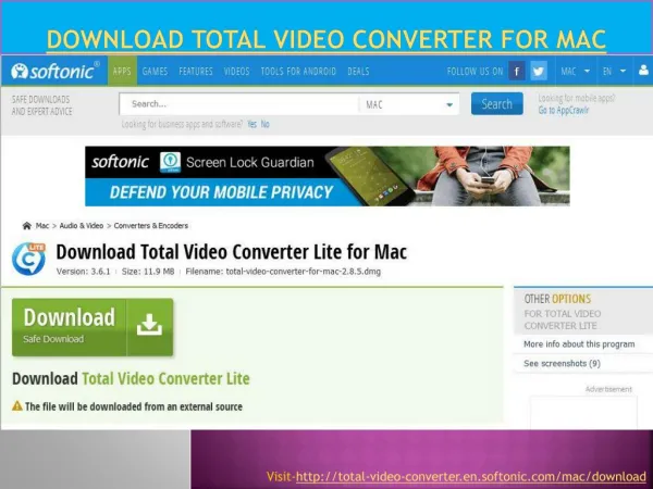 Download total video converter for mac