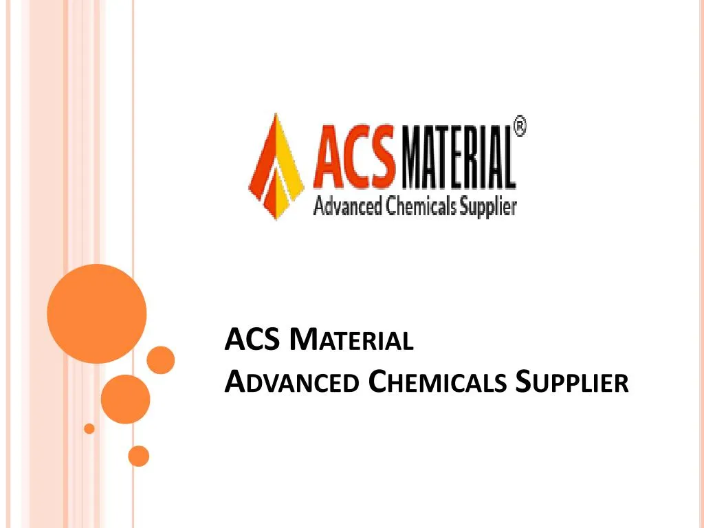 acs material advanced chemicals supplier
