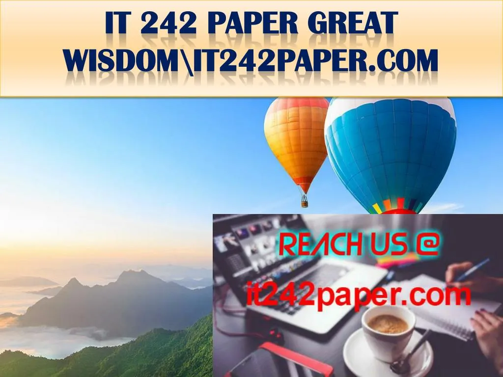 it 242 paper great wisdom it242paper com