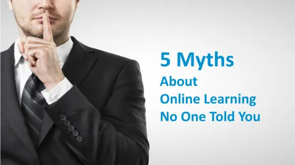 Take My Online Class Now: 5 Myths No One Told You