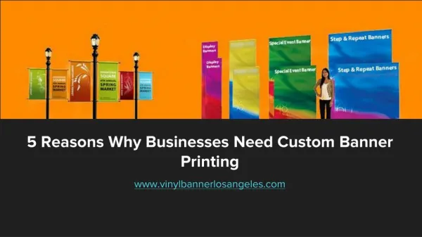 5 Reasons Why Businesses Need Custom Banner Printing