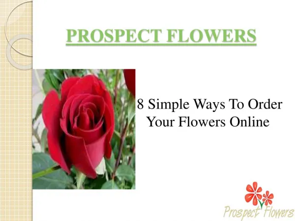 Tricks for ordering wholesale flowers online