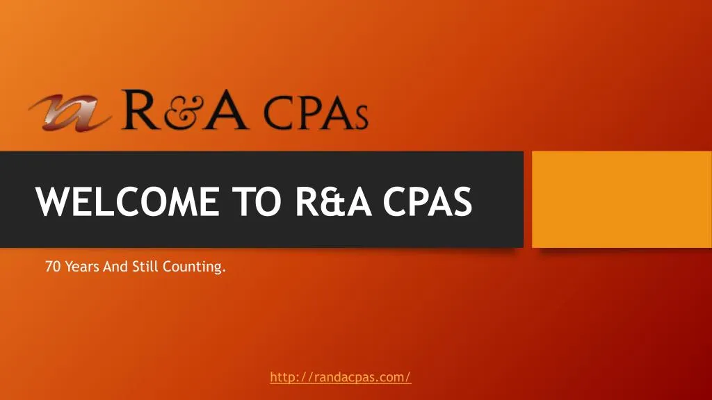 welcome to r a cpas