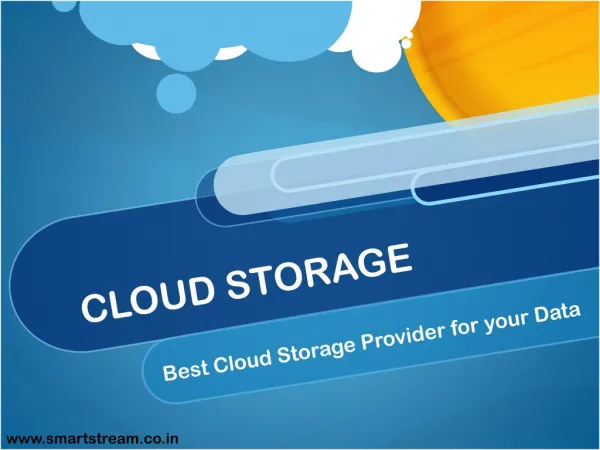 Best Cloud Storage Provider for your Data