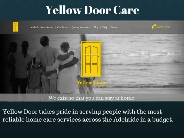 Yellow Door Care- Best Home Care Nurse Services