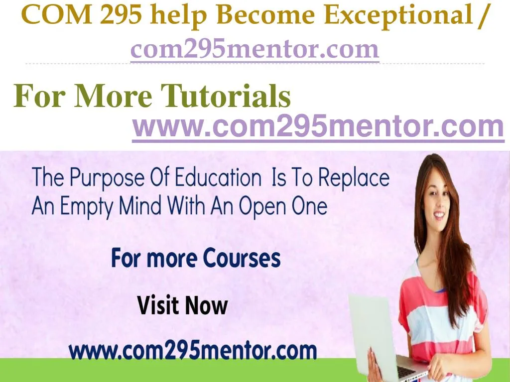 com 295 help become exceptional com295mentor com