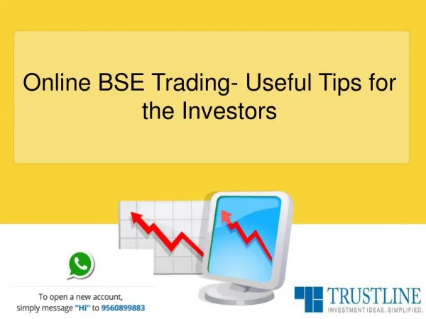 Online BSE Trading- Useful Tips for the Investors