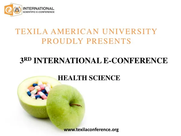 Health science e-Conference