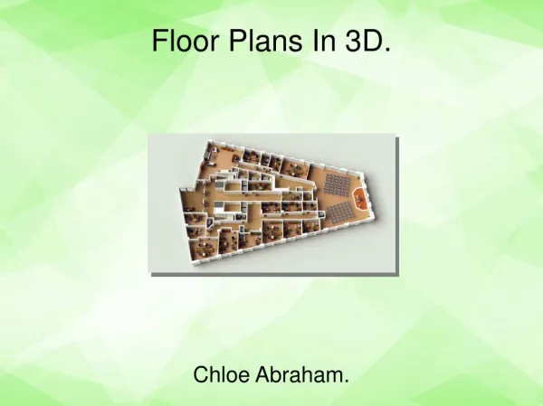 Cost effective floor plan in 3D only in New Mexico.