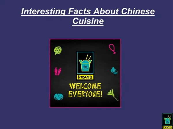 Interesting Facts About Chinese Cuisine