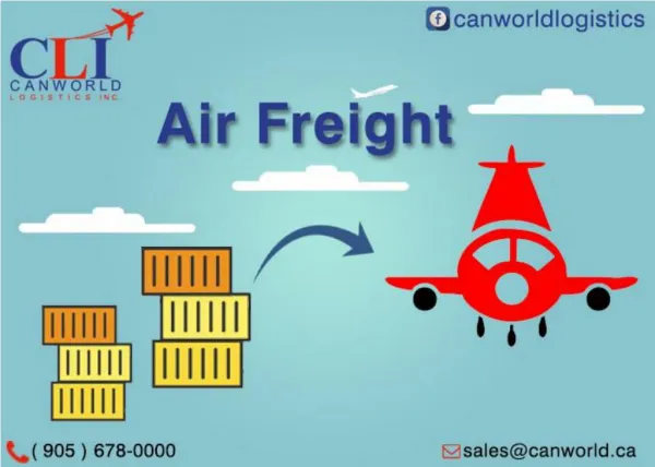 International Air Freight Services - Canworld Logistics INC