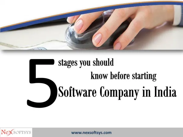 Best 5 stages you should know before starting Software Company in India