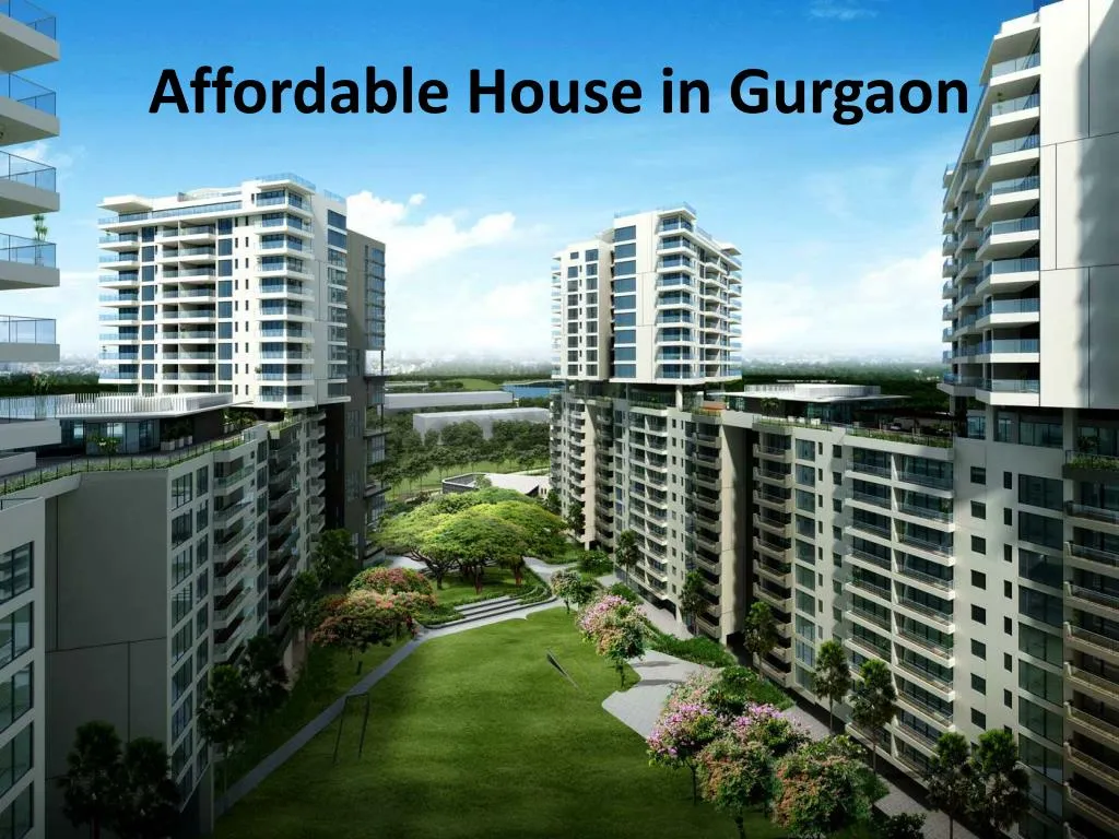 affordable house in gurgaon