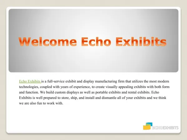 Echo Exhibits - Trade Show Displays & Booth Design Solutions