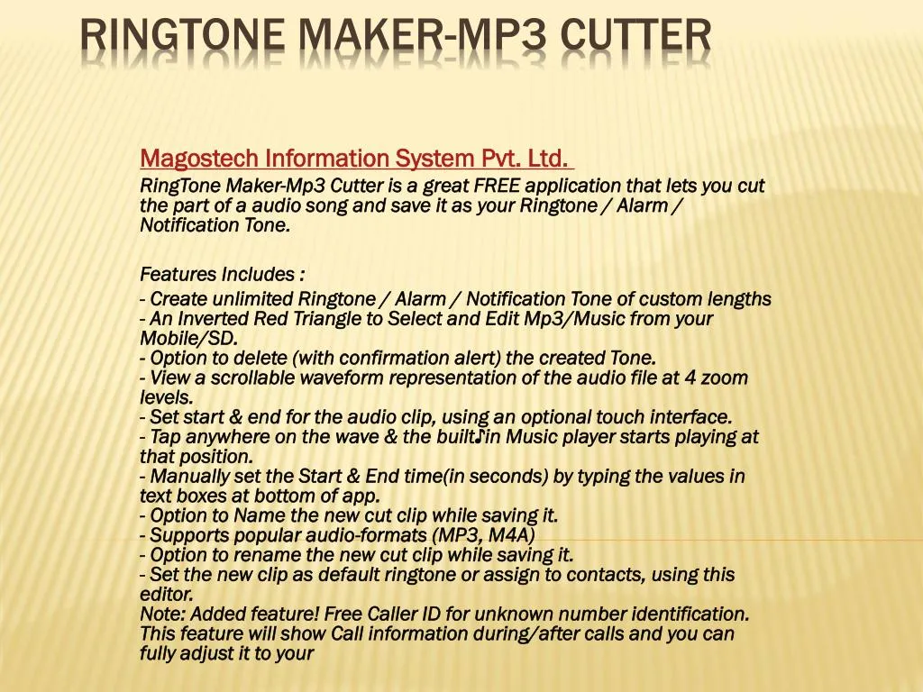 ringtone maker mp3 cutter