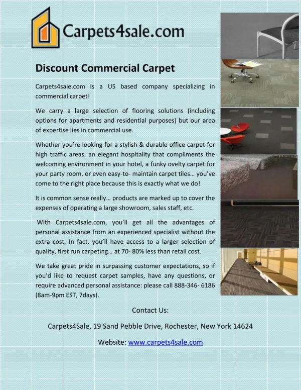 Discount Commercial Carpet