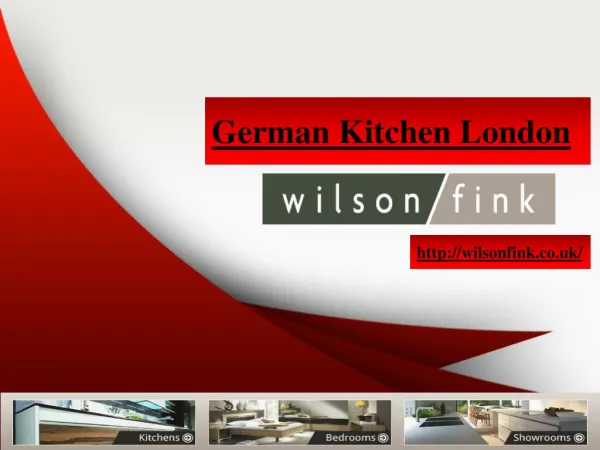 German Kitchens Company London by Wilson Fink