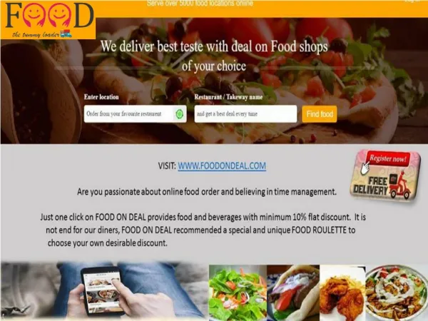 Foodondeal - New York Restaurants, Online Food Delivery