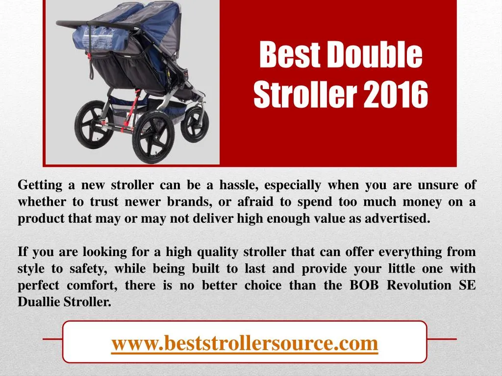 best double stroller 2016
