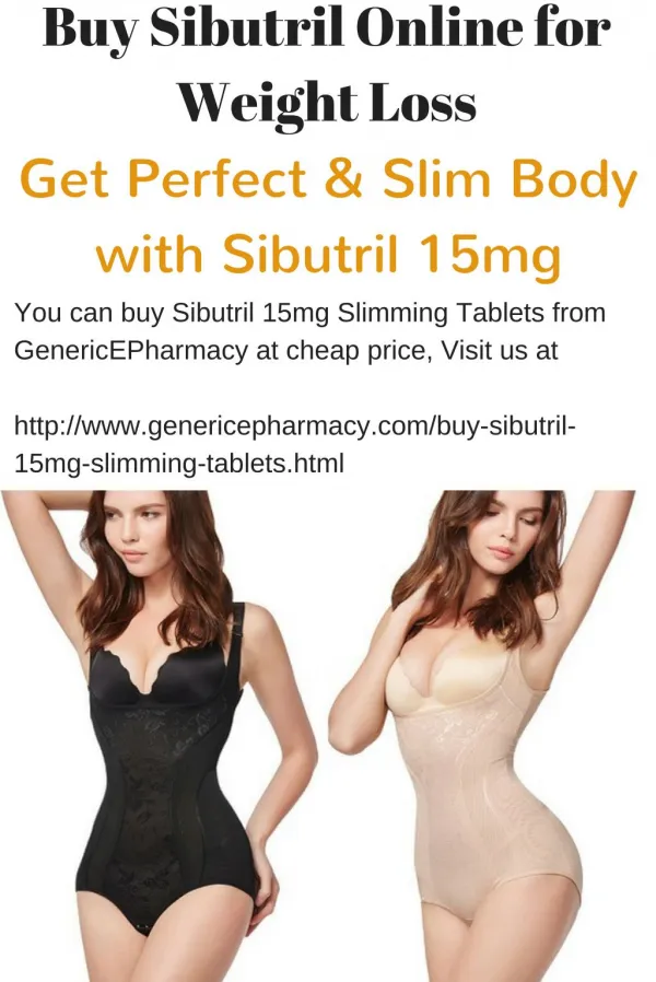Buy Sibutril Online to Reduce Obesity Problem