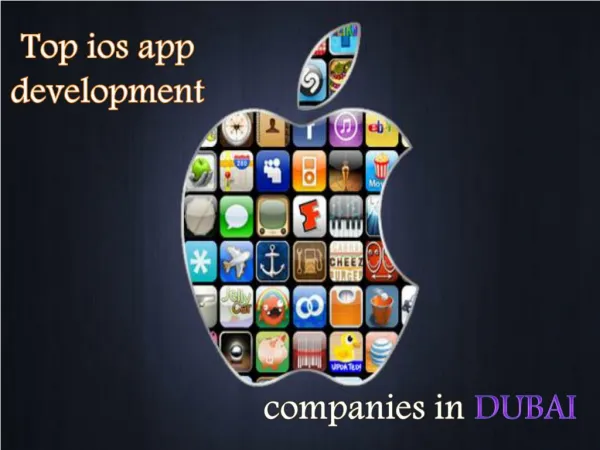 Top ios App Development Company in Dubai
