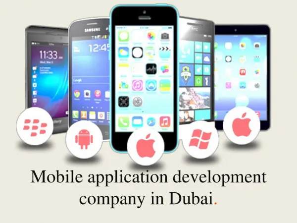 Mobile application development in Dubai