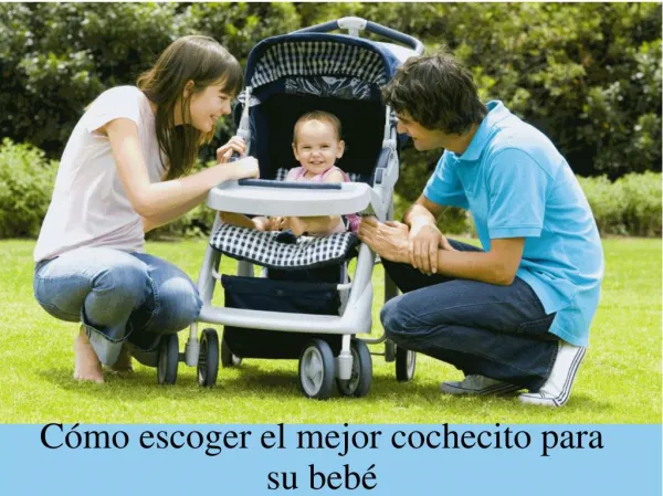 c mo escoger el mejor cochecito para su beb