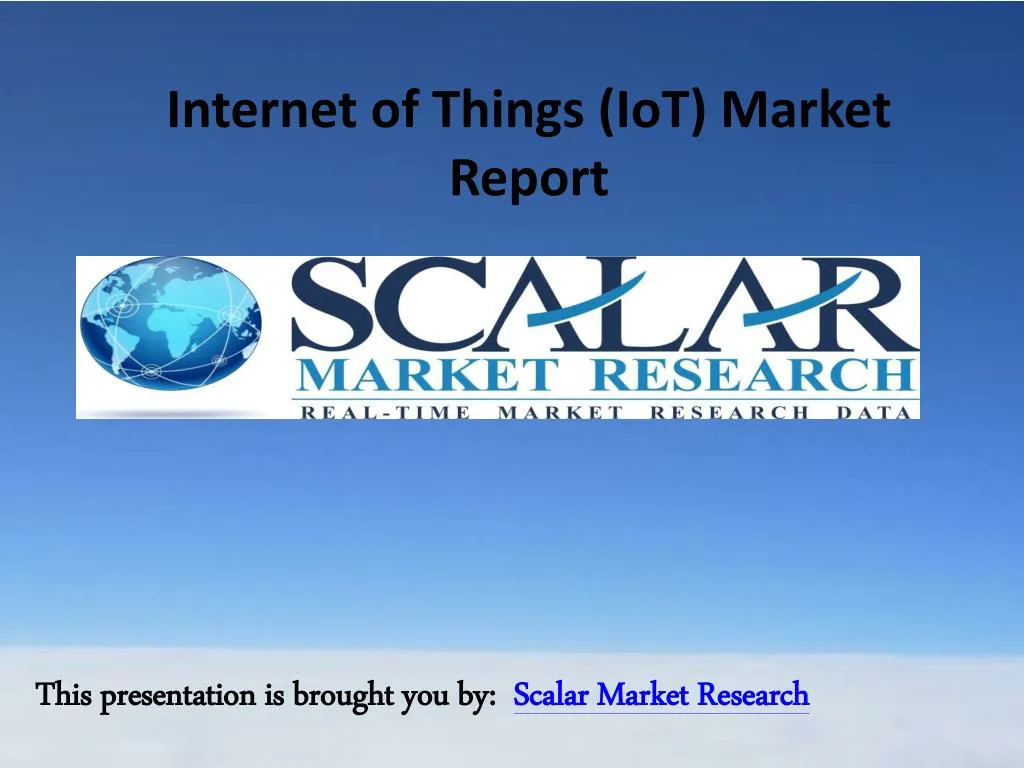 internet of things iot market report