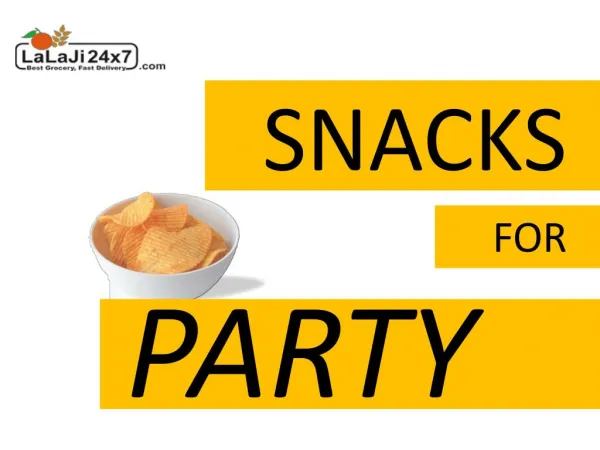 Confectionery Snacks for Party at Home