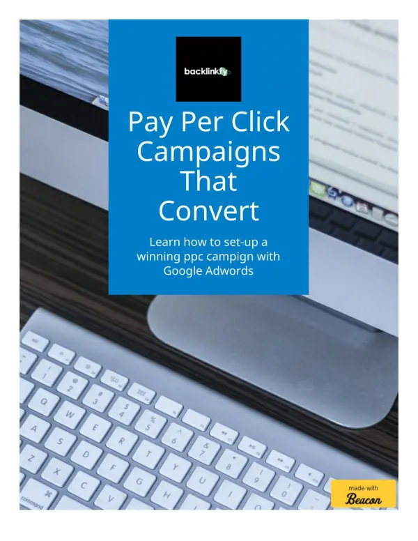 Pay Per Click Campaigns That Convert To Sales and Better ROI