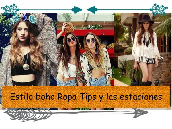 estilo boho ropa tips y las estaciones