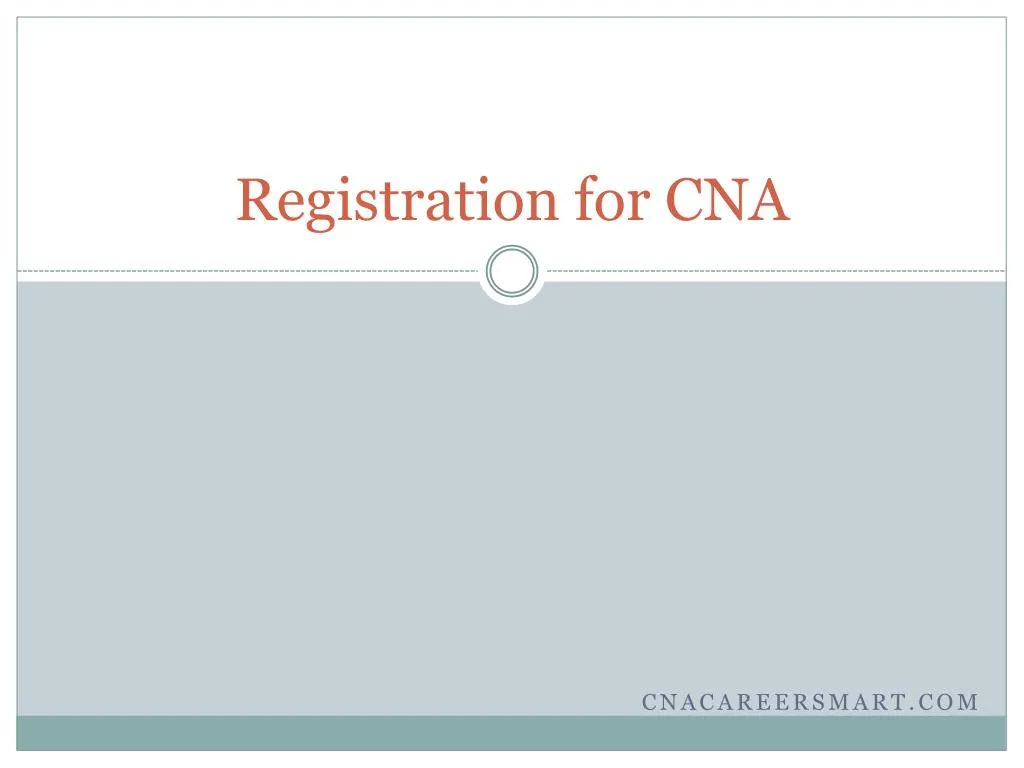 registration for cna