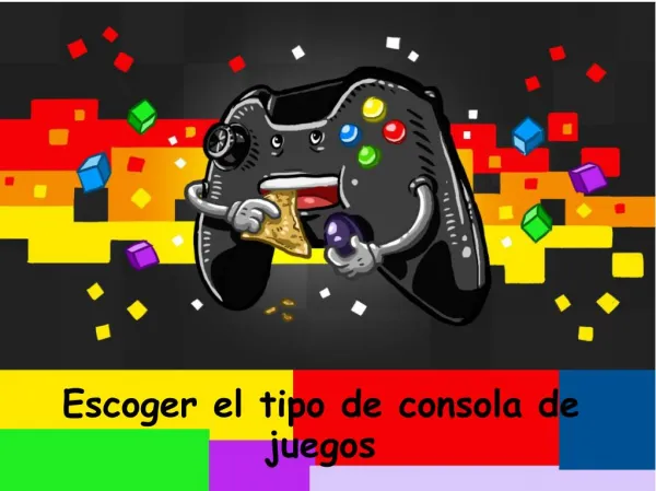 escoger el tipo de consola de juegos