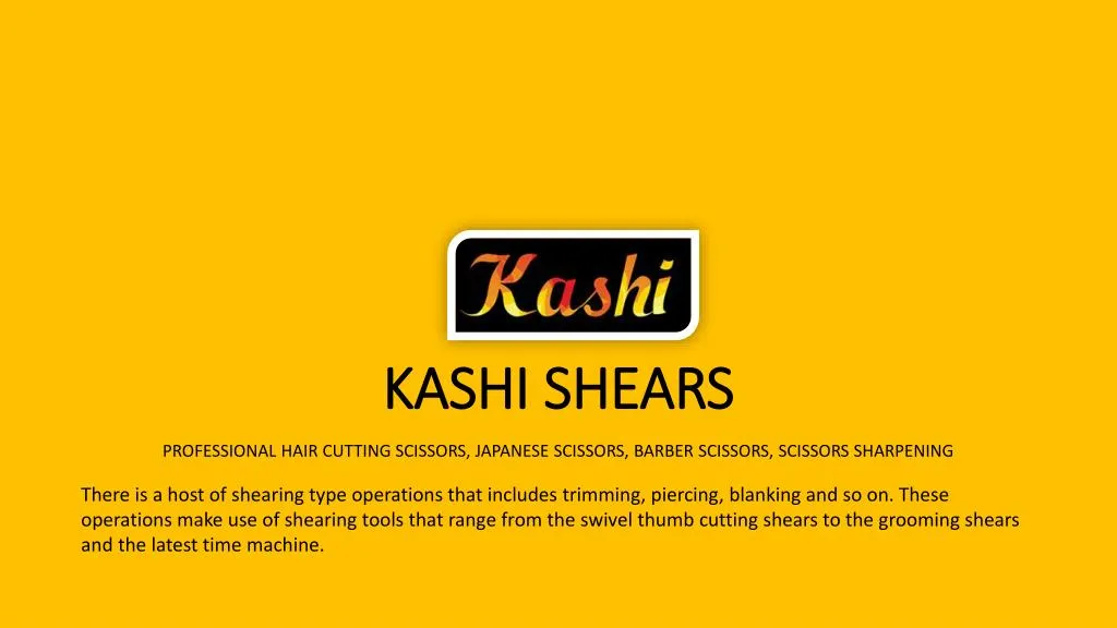 kashi shears