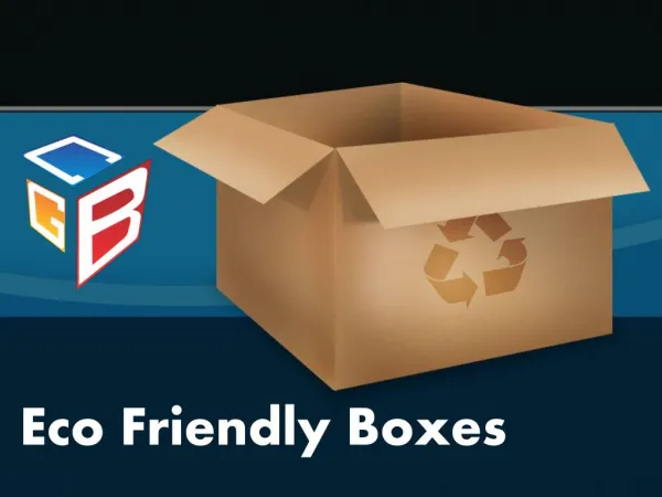 Uses of Eco-Friendly Boxes in Manufacturing Industry