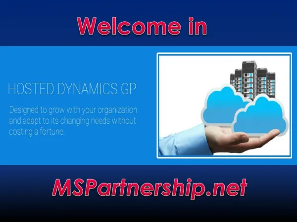Dynamics GP Online for Businesses