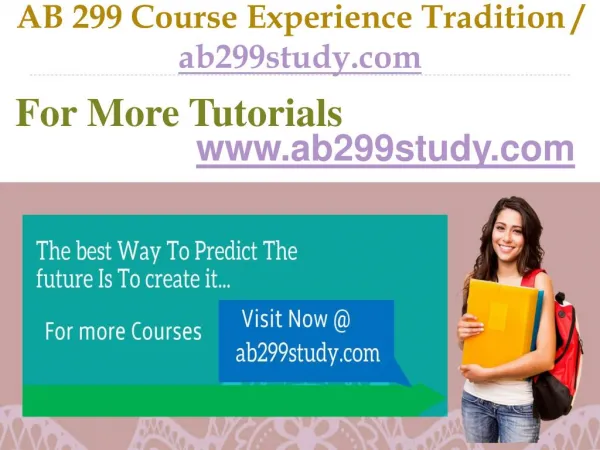 AB 299 help Become Exceptional / ab299study.com