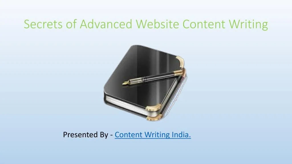 secrets of advanced website content writing