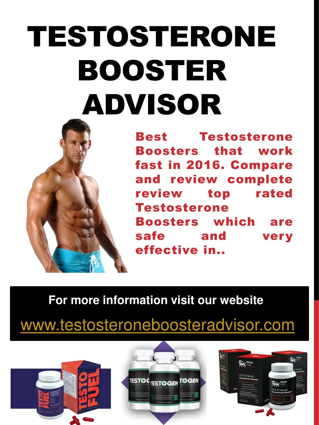 testosterone booster advisor