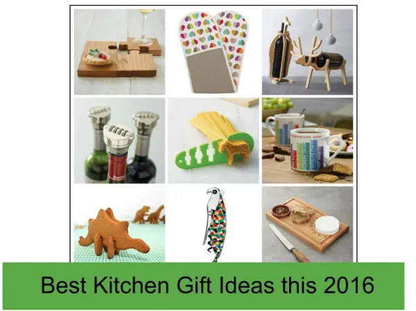 Best Kitchen Gift Ideas this 2016