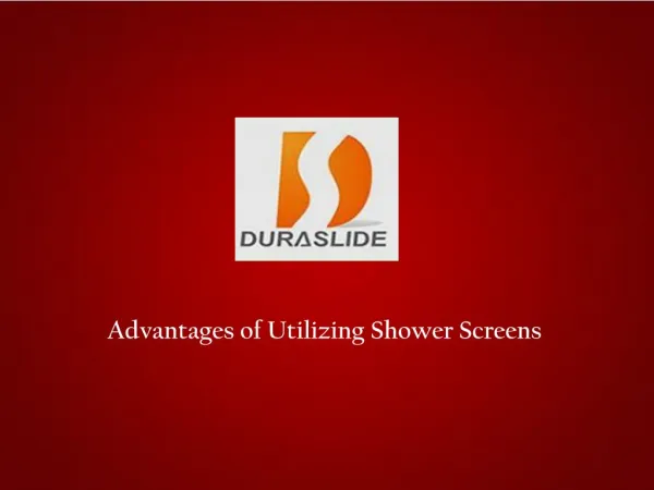 Shower Screen Manufacturers