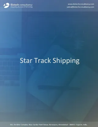 Magento StarTrack Shipping Extension, Shipping Rates within Australia - slide 1