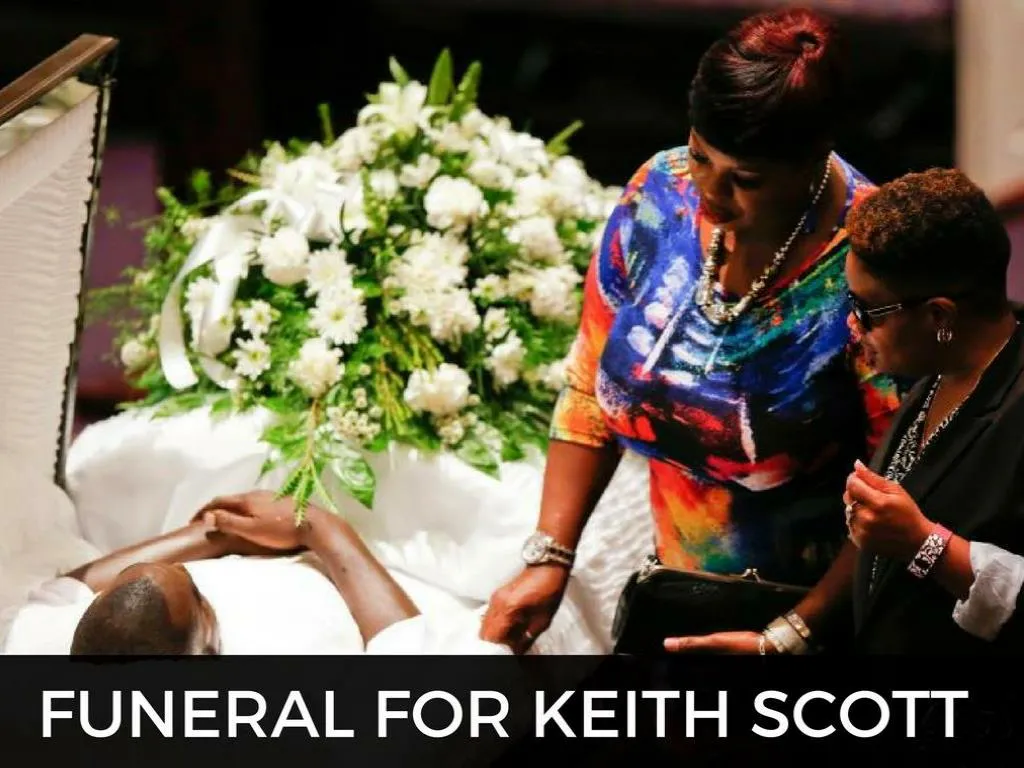 burial service for keith scott
