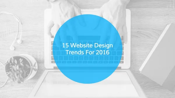 15 Web Design Trends of 2016 - MAAN Softwares
