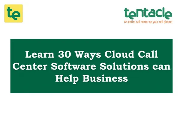 Check How Cloud Call Center Software Helps Your Business Grow