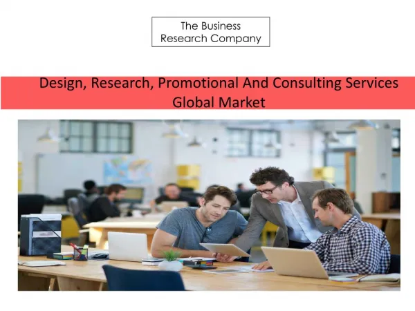 Design, Research, Promotional And Consulting Services