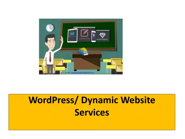 WordPress/ Dynamic Website Services
